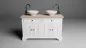 Preview: Country house style bathroom vanity unit
